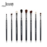 JESSUP 8 pcs Pro eye brush set black T091 - PROFESSZIONÁLIS SMINKECSETEK SZEMRE