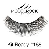 ModelRock Lashes #188 - SOROS MŰSZEMPILLA 100% NATURAL 