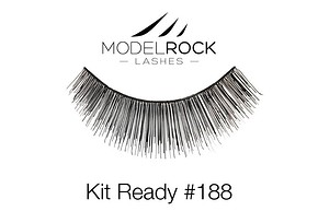 ModelRock Lashes #188 - SOROS MŰSZEMPILLA 100% NATURAL