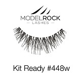 ModelRock Lashes # 448w - SOROS MŰSZEMPILLA 100% NATURAL 