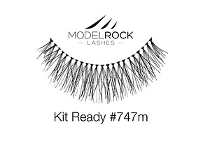 ModelRock Lashes # 747M - SOROS MŰSZEMPILLA 100% NATURAL