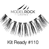 ModelRock Lashes # 110 - SOROS MŰSZEMPILLA 100% NATURAL 