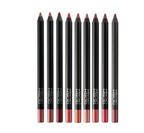 GOSH Velvet Touch Waterproof Lipliner - VÍZÁLLÓ SZÁJKONTÚR CERUZA RÚZSFUNKCIÓVAL