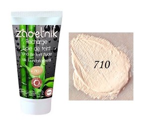 ZAO Silk Foundation 710 Light Peach Refill - FOLYÉKONY ALAPOZÓ UTÁNTÖLTŐ