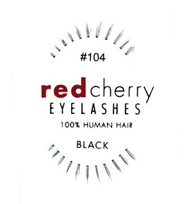 Red Cherry Glamour 104 EMMA - SZEMALSÓ SOROS MŰSZEMPILLA 100% EMBERI HAJBÓL