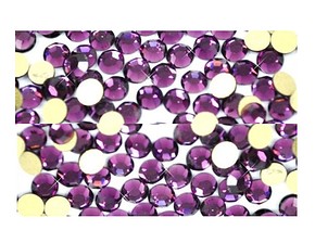 BF COSMETICS Amethyst Crystals 1440 db AMETISZT SZÍNŰ KÖVEK 2.7 mm - 2.9 mm között