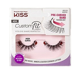 KISS Custom Fit Lash High Curve - 100% TERMÉSZETES PRÉMIUM MINŐSÉGŰ SOROS MŰSZEMPILLA