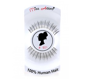 MISS ADORO Lashes 601 - SOROS MŰSZEMPILLA 100% NATURAL