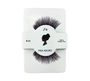 MISS ADORO Lashes 80 LISA - SOROS MŰSZEMPILLA 100% NATURAL