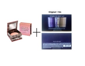 URBAN DECAY Naked Illuminated Powder Fireball + Eyeshadow Primer Potion tester - FÉNYPÚDER HIGHLIGHTER