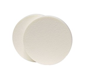 MISS DAISY COSMETICS  Foundation and Powder Sponge White - 2 db ALAPOZÓ SZIVACS