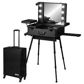 ANNDORA Studio Trolley LED LOS ANGELES - PROFESSZIONÁLIS MOBIL LED STÚDIÓ / SMINKES BŐRÖND VILÁGÍTÁSSAL