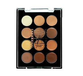 MAKE-UP ATELIER Contouring Palette - PROFESSZIONÁLIS KONTÚROZÓ PALETTA 