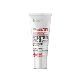 REVERS COSMETICS INelia Antibacterial Hand Gel 70% Alcohol - 30 ml ANTIBAKTERIÁLIS FERTŐTLENÍTŐ 70%-os ALKOHOL TARTALOMMAL