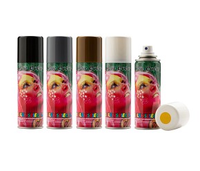 EULENSPIEGEL Color Hairspray 125 ml - INSTANT HAJSZÍNEZŐ SPRAY TERMÉSZETES ÁRNYALATOKBAN (IS)